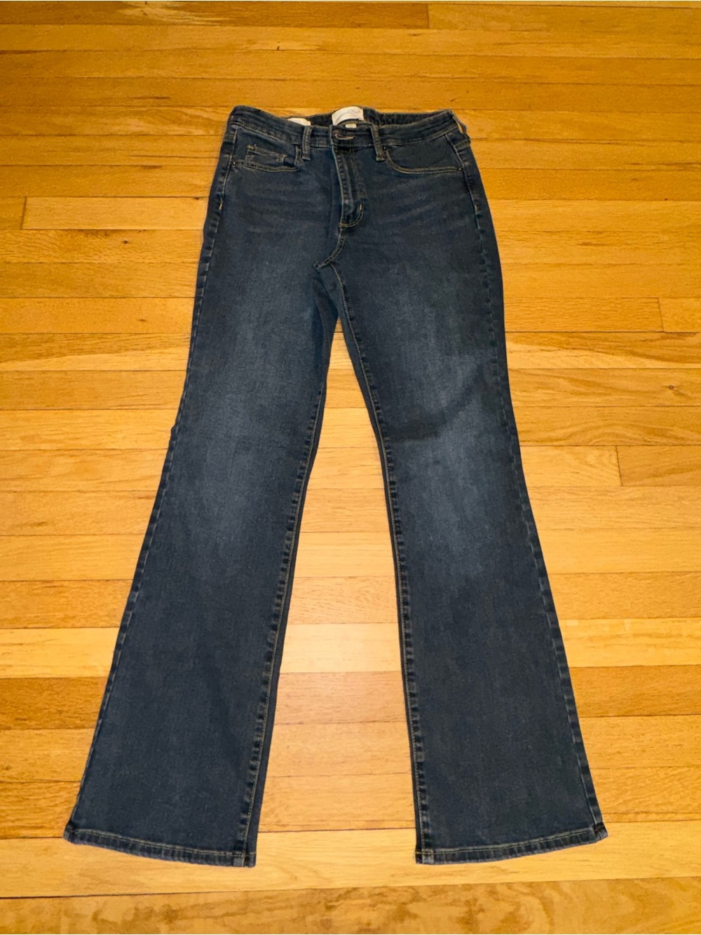 Universal Thread Women's Dark Blue High Rise Bootcut Jeans